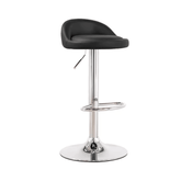 Benos Low Back Office Leather Height Adjustable Swivel Bar Stool Chair - Gavisco Office Furniture